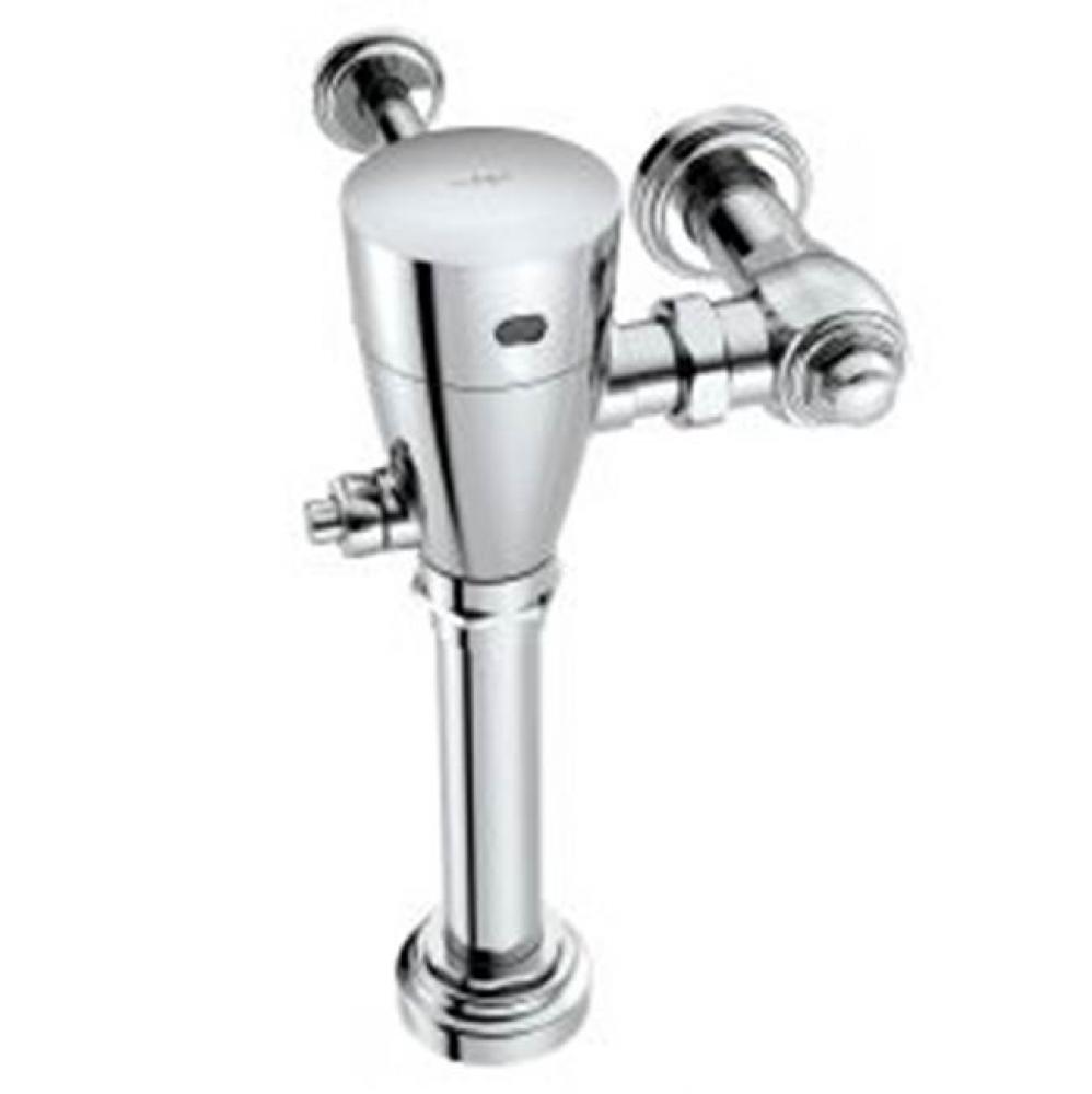 Chrome electronic flush valve 1 1/2&apos;&apos; water closet