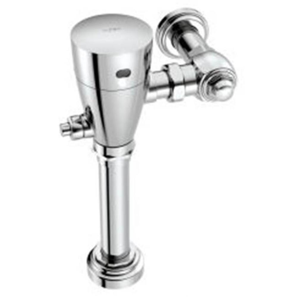 Chrome electronic flush valve 1 1/4&apos;&apos; urinal