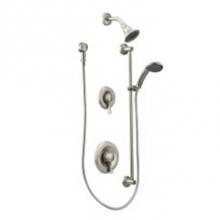 Moen Commercial T8342CBN - Classic brushed nickel transfer Posi-Temp(R) all-metal trim kits