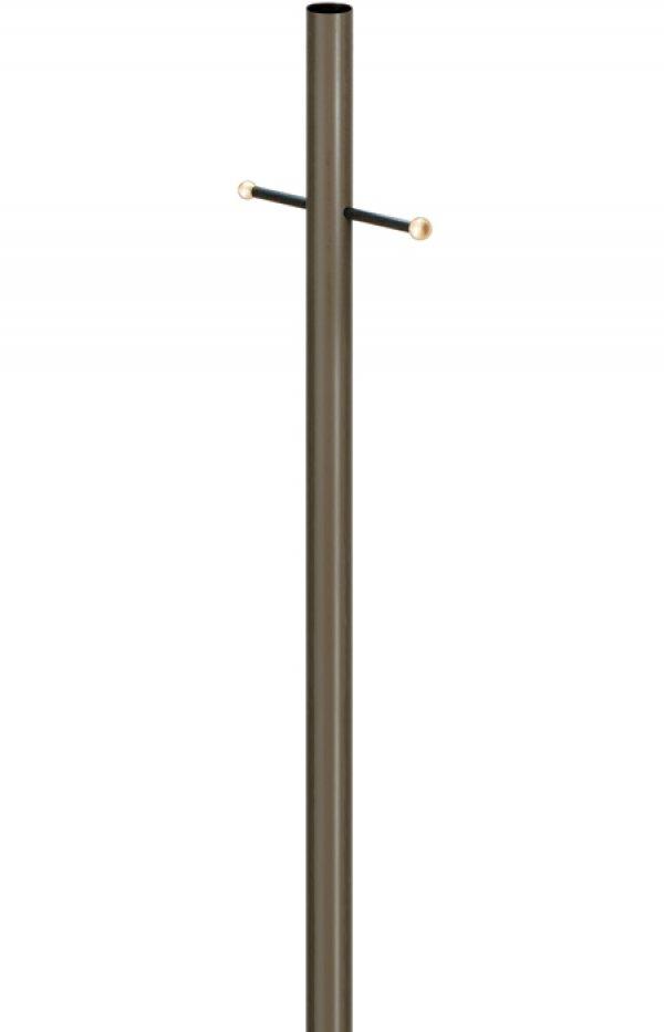 8&#39; ALUM POST 2.95 X .050 X 96&#34; BRONZE POST