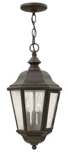 Hinkley 1672OZ - Hinkley Lighting Edgewater Series 1672OZ Exterior Hanging Lantern (Incandescent or LED)