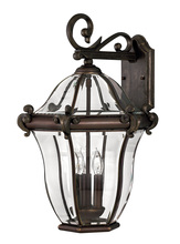 Hinkley 2445CB - Medium Wall Mount Lantern