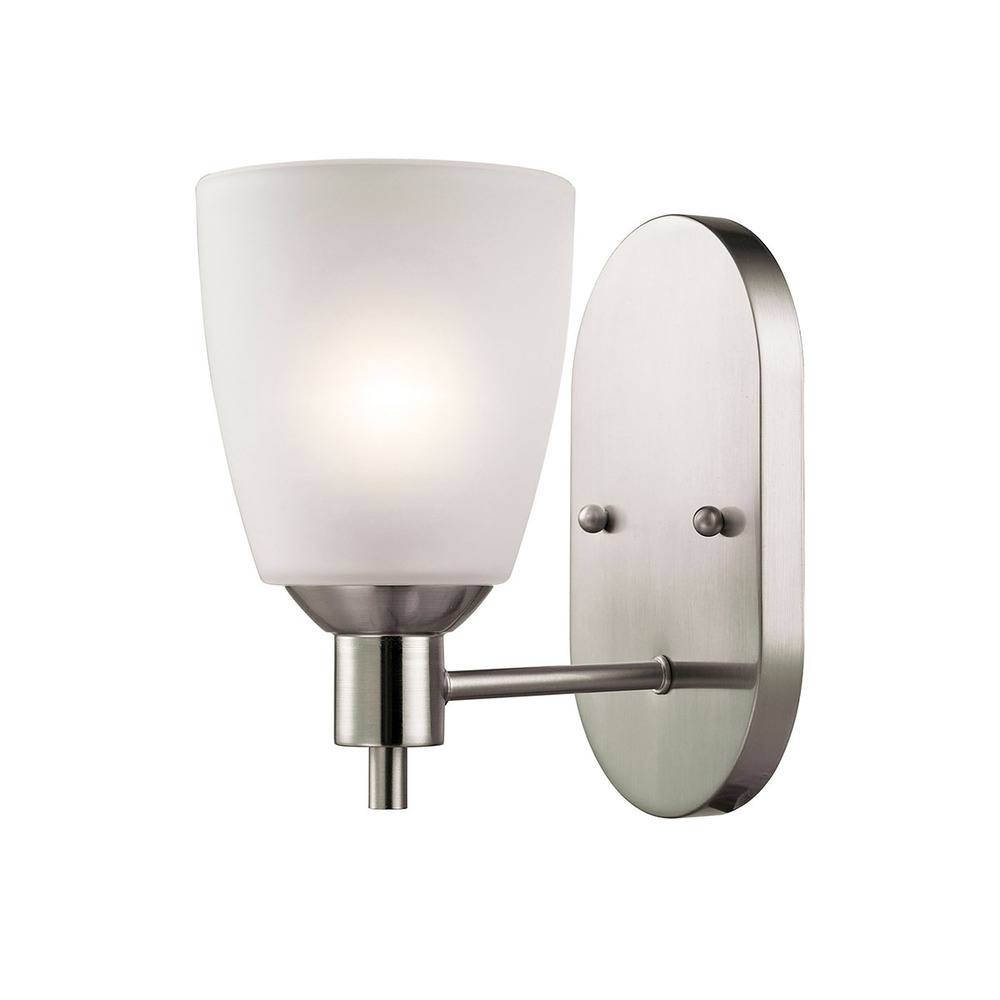 Thomas - Jackson 8&#39;&#39; High 1-Light Sconce - Brushed Nickel