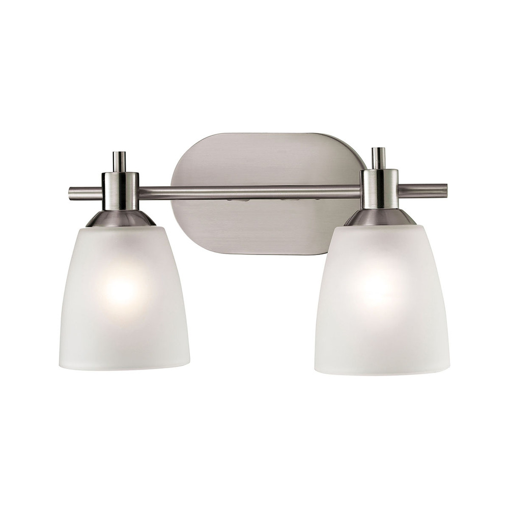 Thomas - Jackson 14&#39;&#39; Wide 2-Light Vanity Light - Brushed Nickel