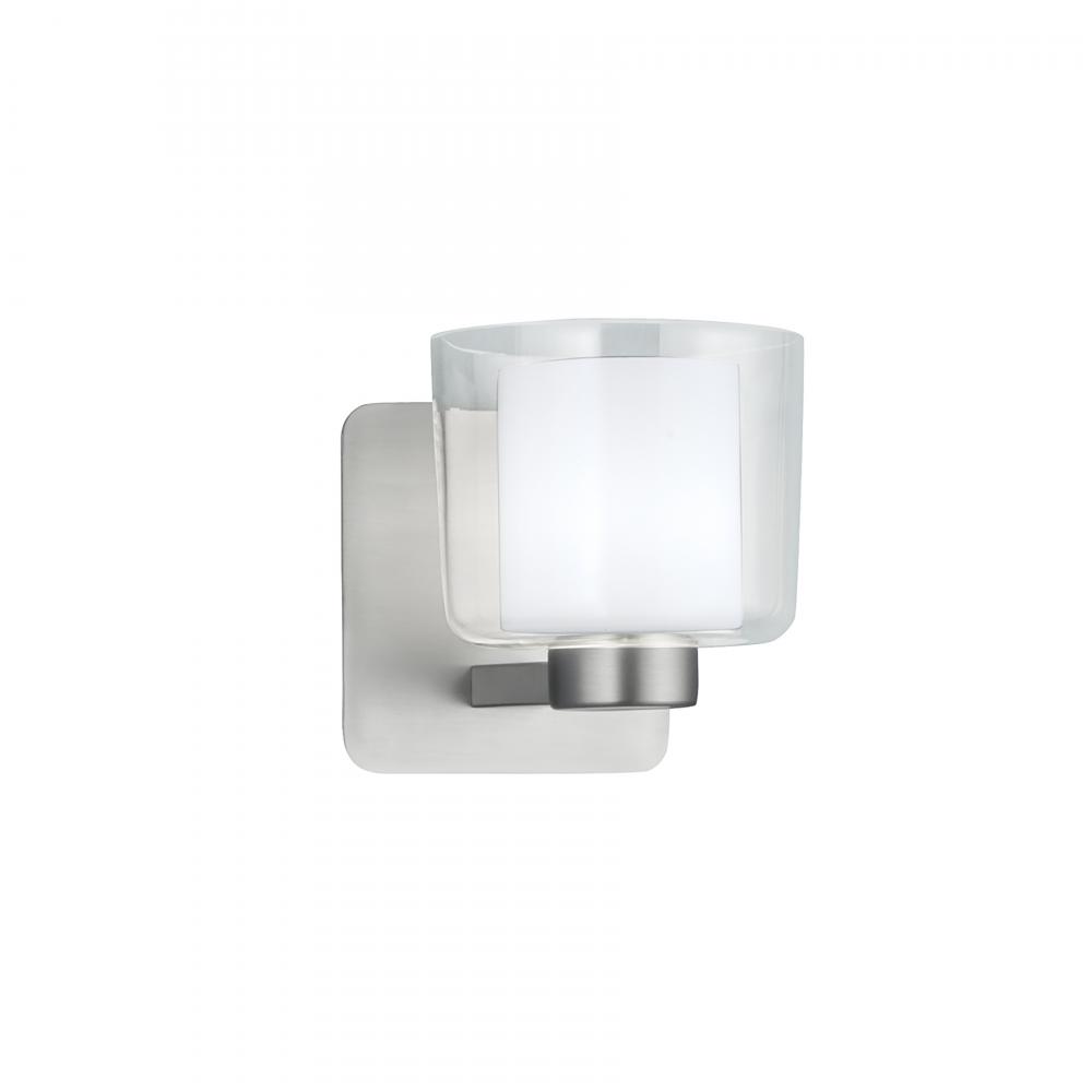 Alexus 5.75&#39;&#39; High 1-Light Sconce - Brushed Nickel