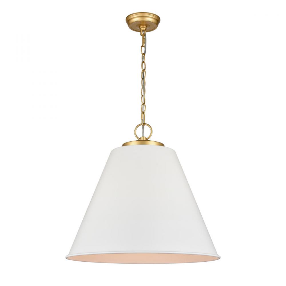 Vellus 20.5&#39;&#39; Wide 3-Light Pendant - Matte White