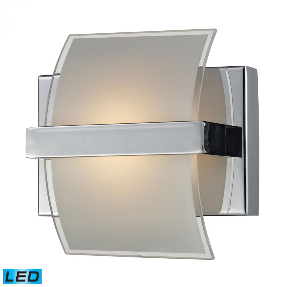 Epsom 1 Light LED Vanity In Polished Chrome And