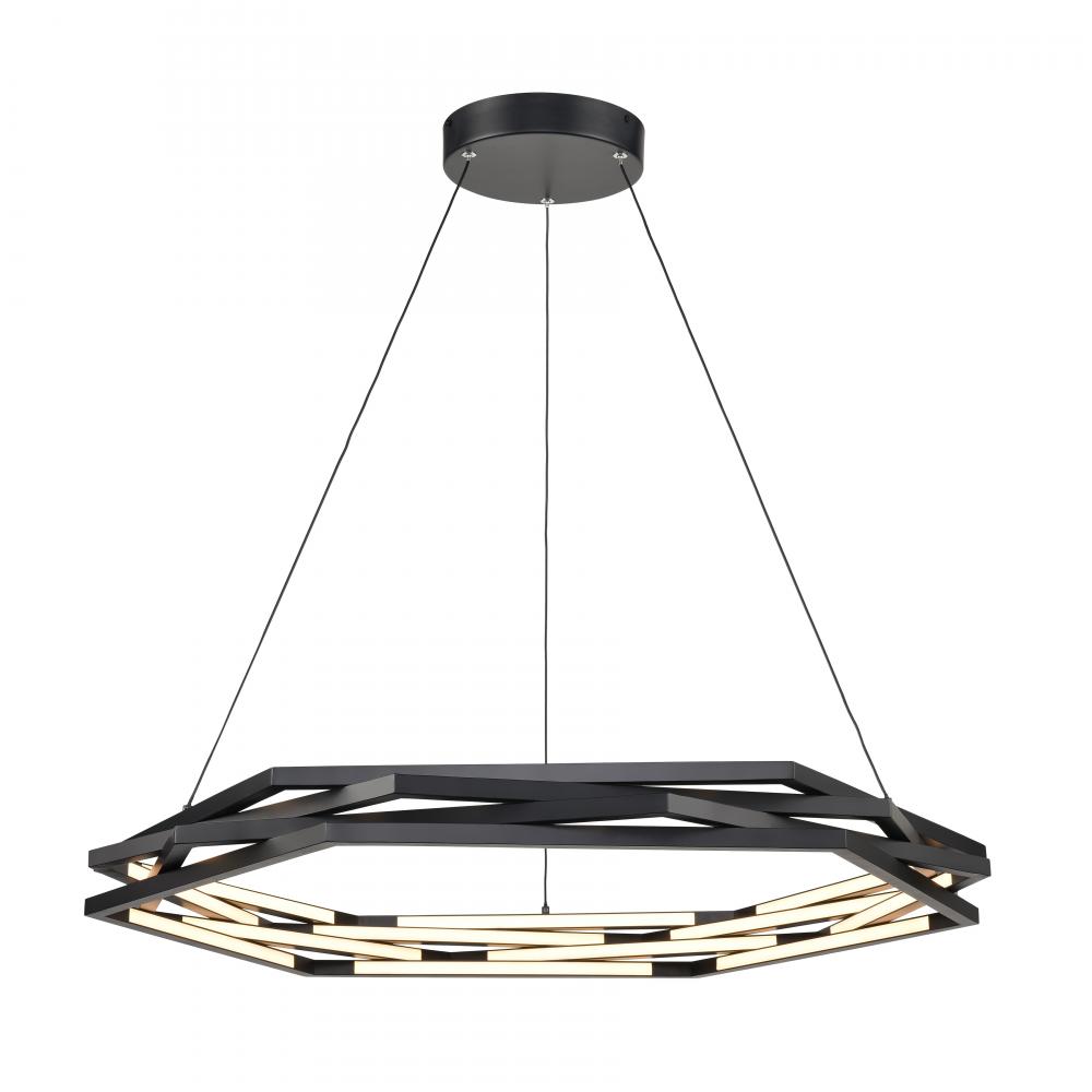 Catana 32&#39;&#39; Wide LED Pendant - Matte Black