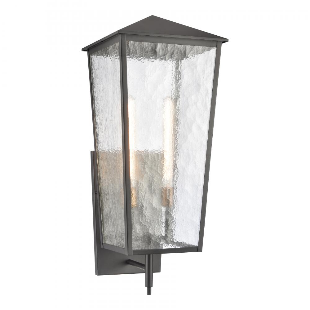 Marquis 32&#39;&#39; High 2-Light Outdoor Sconce - Matte Black