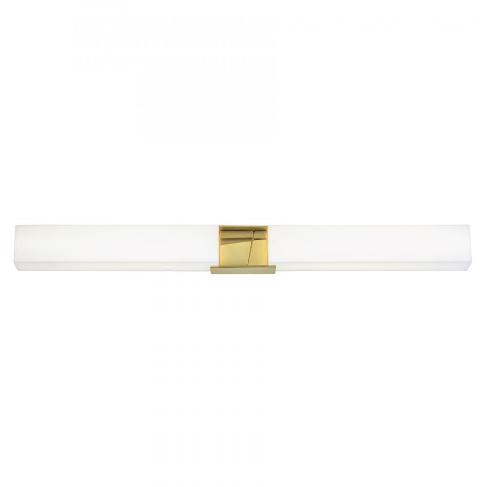 Artemis 36&#39;&#39; Wide Integrated LED Vanity Light - Satin Brass