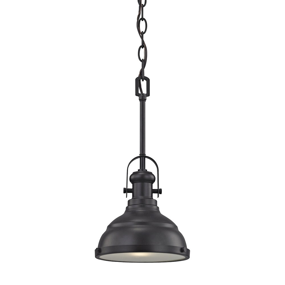 Thomas - Blakesley 8&#39;&#39; Wide 1-Light Mini Pendant - Oil Rubbed Bronze