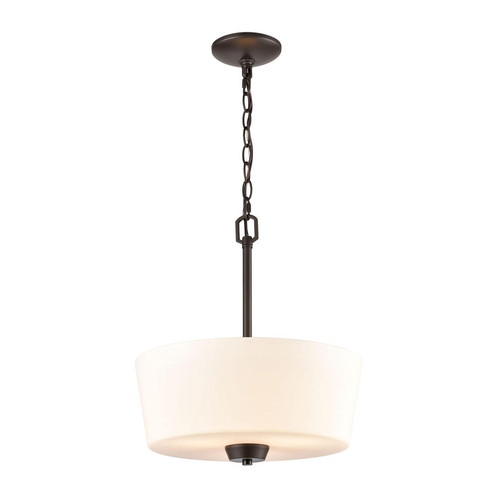 Thomas - Winslow 15&#39;&#39; Wide 3-Light Pendant - Oil Rubbed Bronze