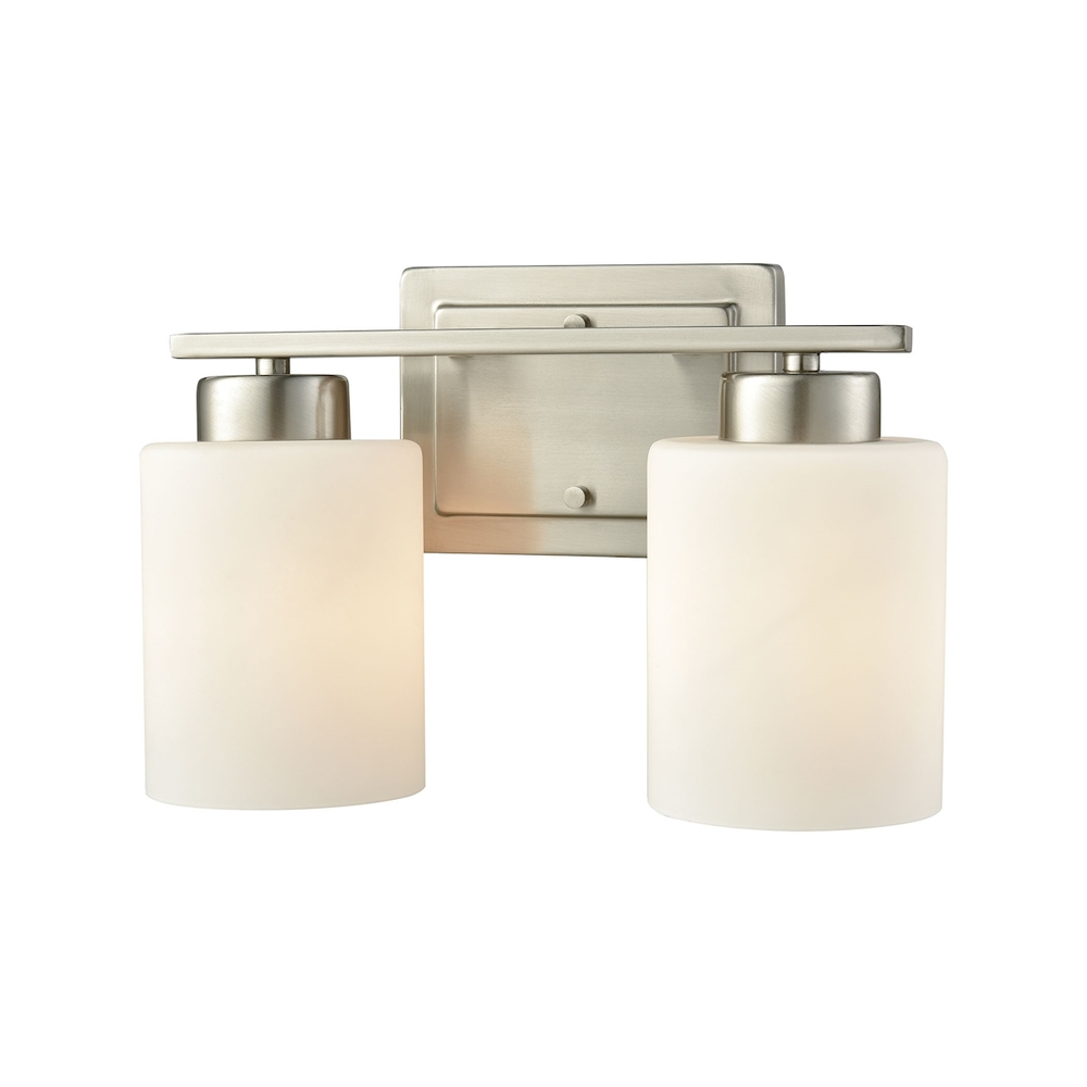 Thomas - Summit Place 12&#39;&#39; Wide 2-Light Vanity Light - Brushed Nickel