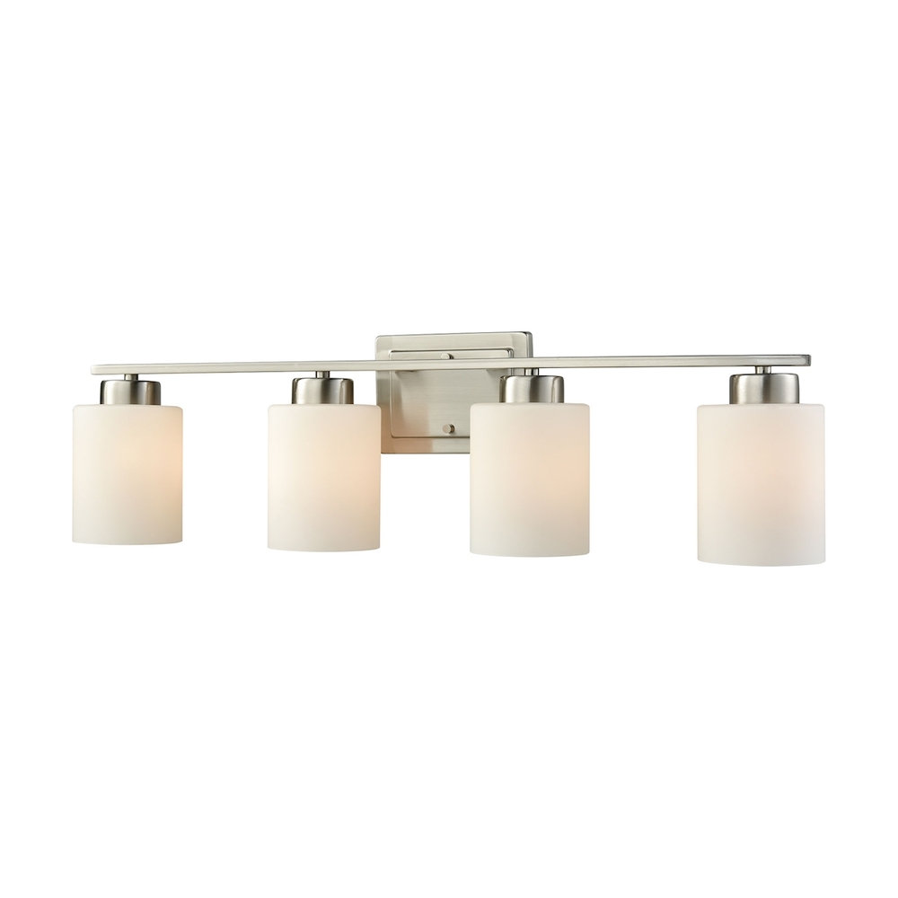 Thomas - Summit Place 29&#39;&#39; Wide 4-Light Vanity Light - Brushed Nickel