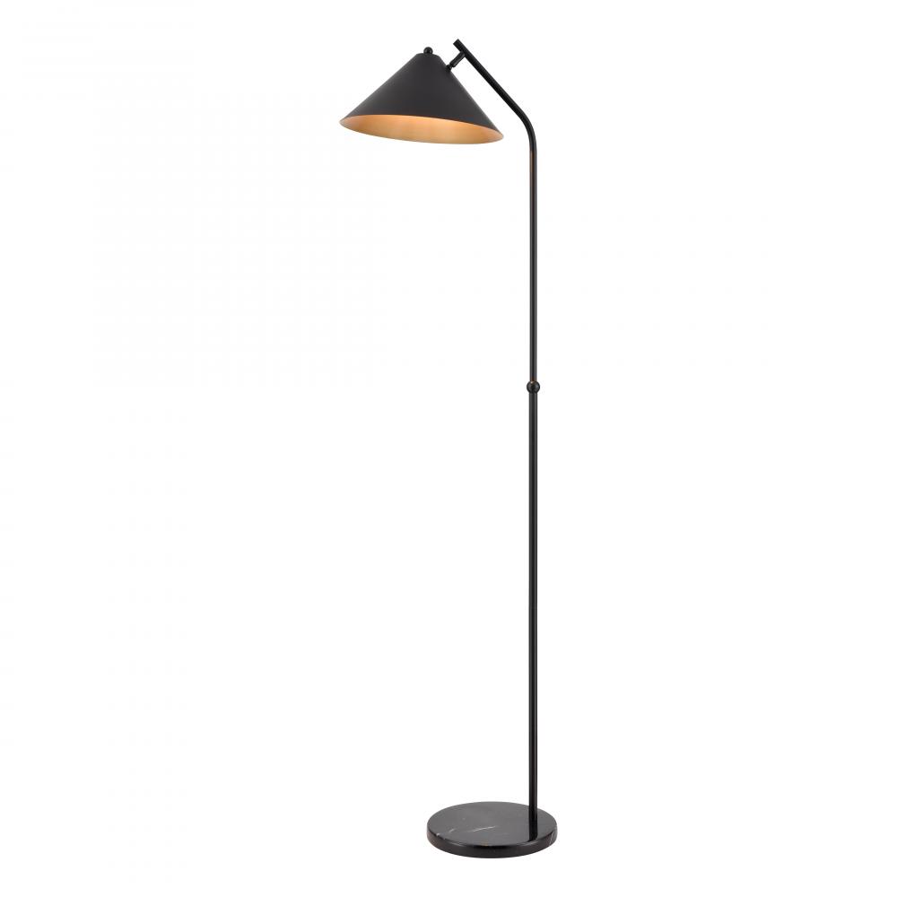 Timon 67&#39;&#39; High 1-Light Floor Lamp - Matte Black