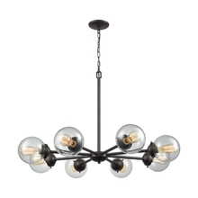 ELK Home CN129821 - Thomas - Beckett 37'' Wide 8-Light Chandelier - Oil Rubbed Bronze