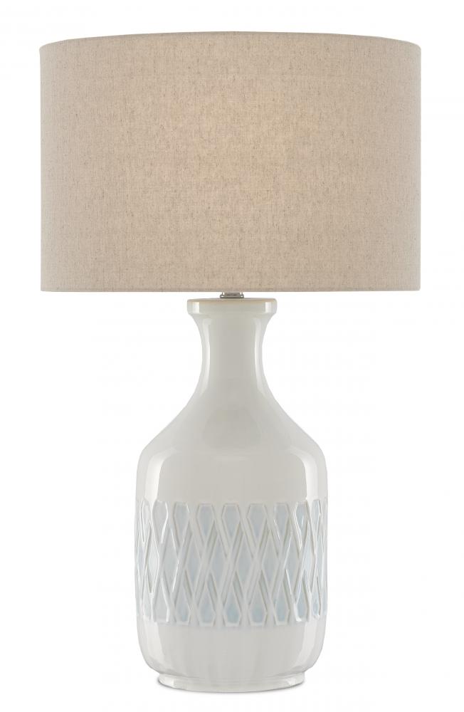 Samba White Table Lamp