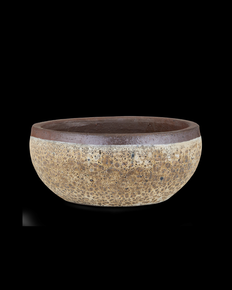 Lyra Beige Small Planter