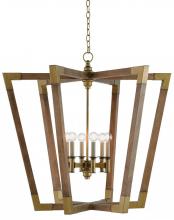 Currey 9000-0008 - Bastian Large Chestnut Lantern